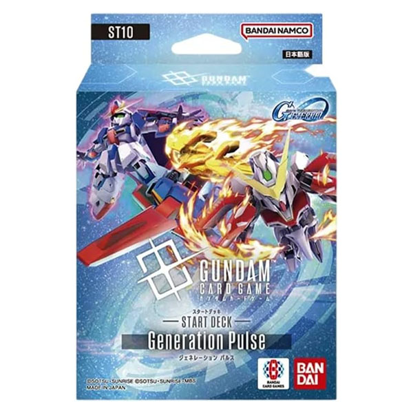 ガンダムカードゲーム　スタートデッキ　ＳＤガンダム　ジージェネレーション　エターナル　Ｇｅｎｅｒａｔｉｏｎ　Ｐｕｌｓｅ［ＳＴ１０］
