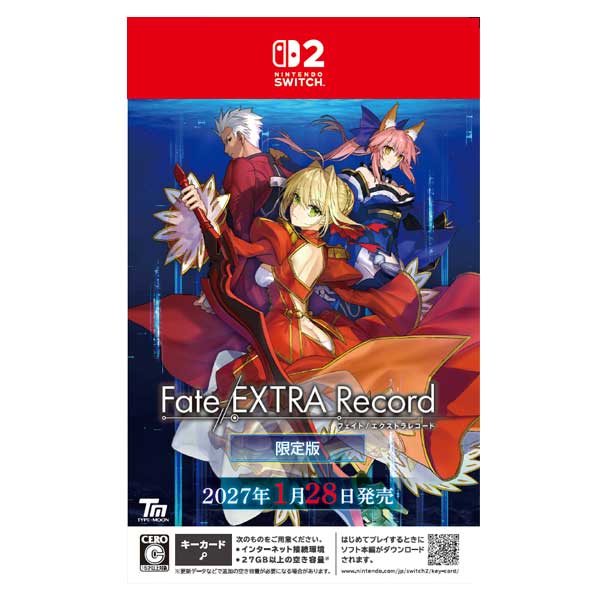Nintendo Switch 2『Fate/EXTRA Record 限定版』