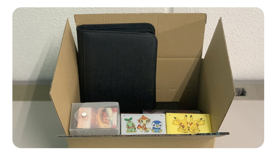 ファイル・スリーブのまま発送OK。レアリティわけ不要！