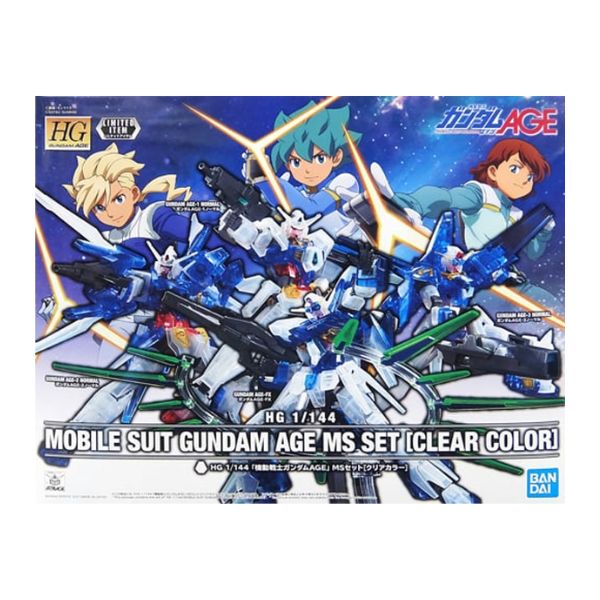 1/144 HG 機動戦士ガンダムAGE MSセット(4機セット) クリアカラーVer.