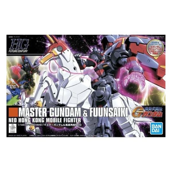 1/144 HGFC  マスターガンダム＆風雲再起  「機動武闘伝Gガンダム」]