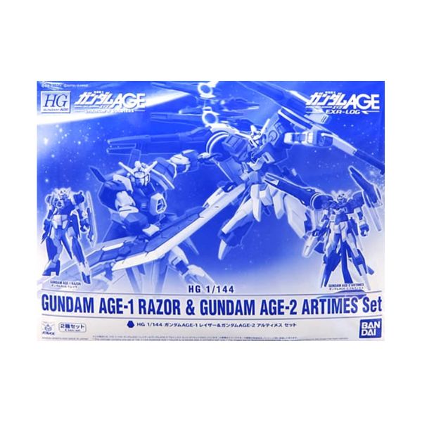 1/144 HG ガンダムAGE-1 レイザー ＆ガンダムAGE-2 アルティメスセット(2体セット)  「機動戦士ガンダムAGE」
