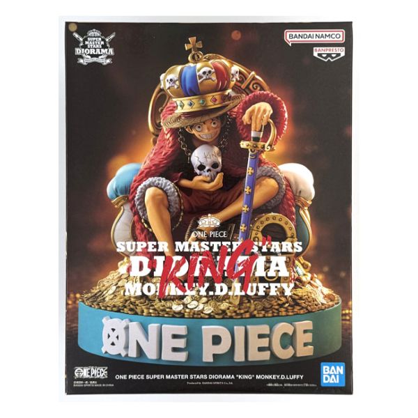 &ldquo;KING&ldquo; MONKEY.D.LUFFY SUPER MASTER STARS DIORAMA  ONE PIECE BASE