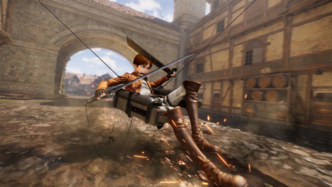 進撃の巨人3ゲーム画面06